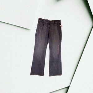 Gap Curvy Low - Rise Stretch Size 12R 2 Button Closure Dark Wash Jeans Women's